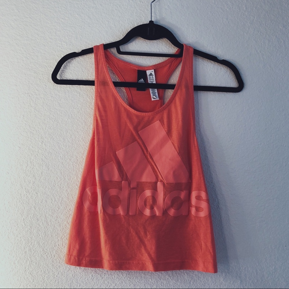 adidas cropped tank